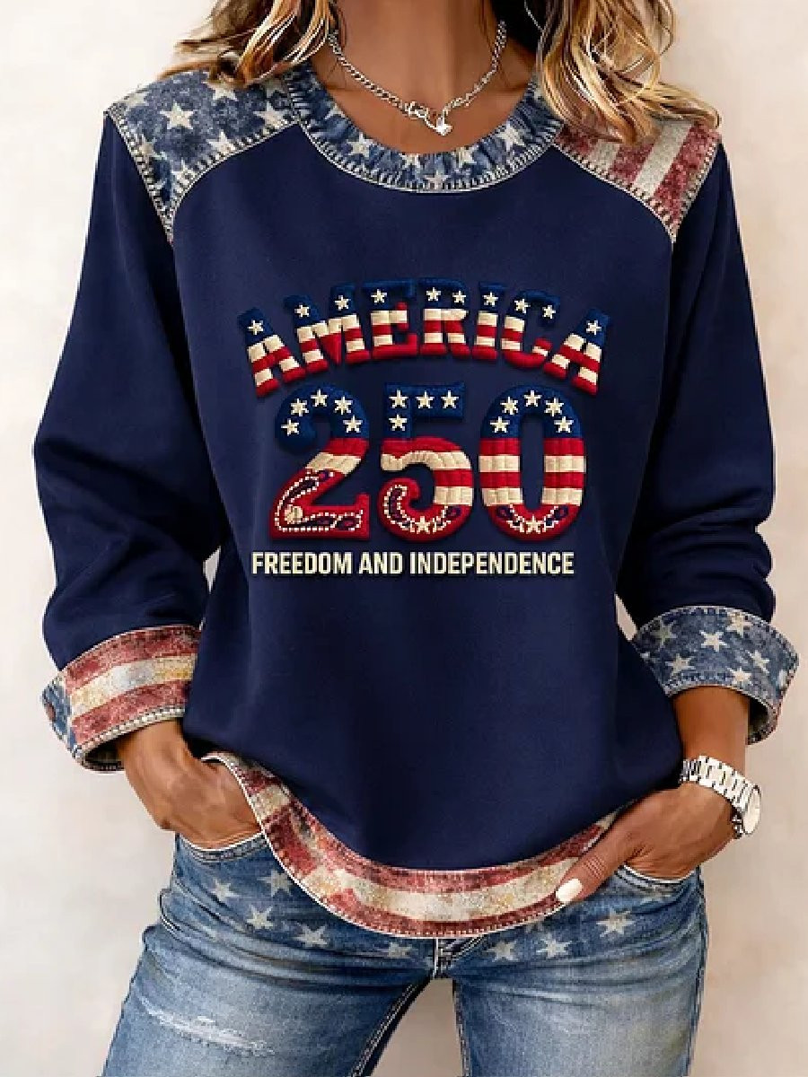 America 250 Freedom And Independence Sweatshirt Independence Day Clothing Patriotic Gifts America 250 Freedom And Independence Sweatshirt Independence Day Clothing Patriotic Gifts