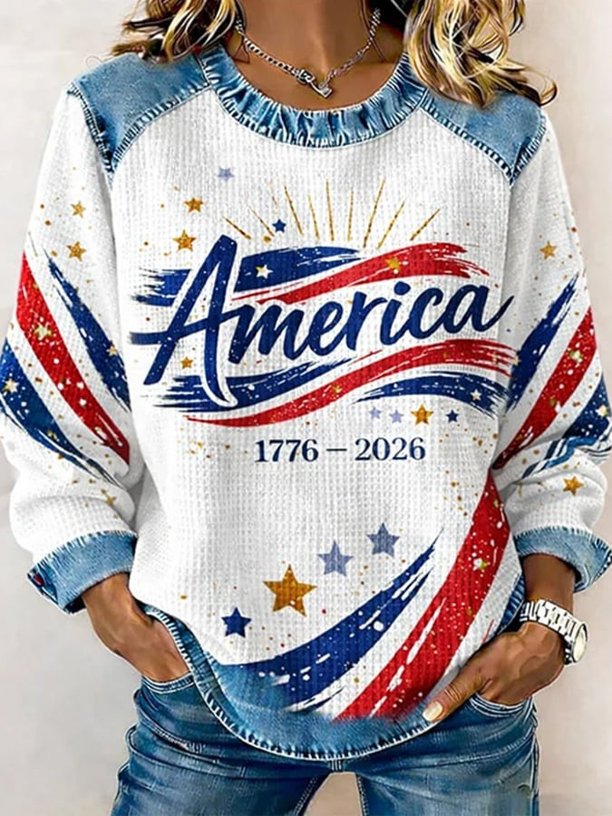 America 250 Years 1776 2026 Sweatshirt Clothes For The Fourth Of July Gift For Patriots