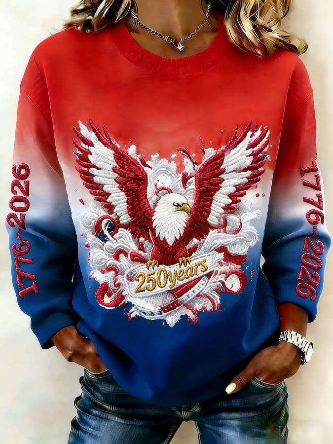 Eagle America 250 Years 1776 2026 Sweatshirt Independence Day Sweatshirt 4Th Of July Gifts Eagle America 250 Years 1776 2026 Sweatshirt Independence Day Sweatshirt 4Th Of July Gifts