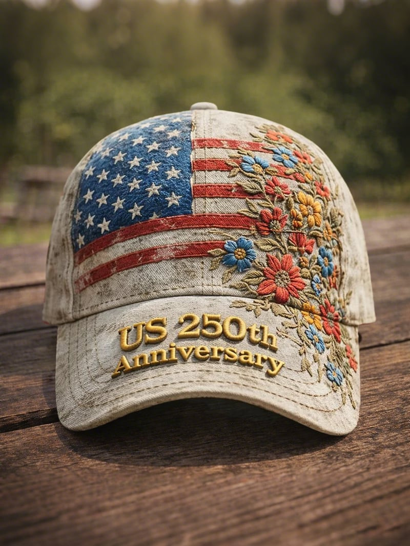 USA 250th Anniversary Hat 1776-2026 Commemorative Cap Patriotic Eagle Gift
