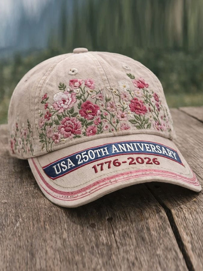 USA 250th Anniversary Hat 1776-2026 Patriotic Anniversary Cap Gift For Dad