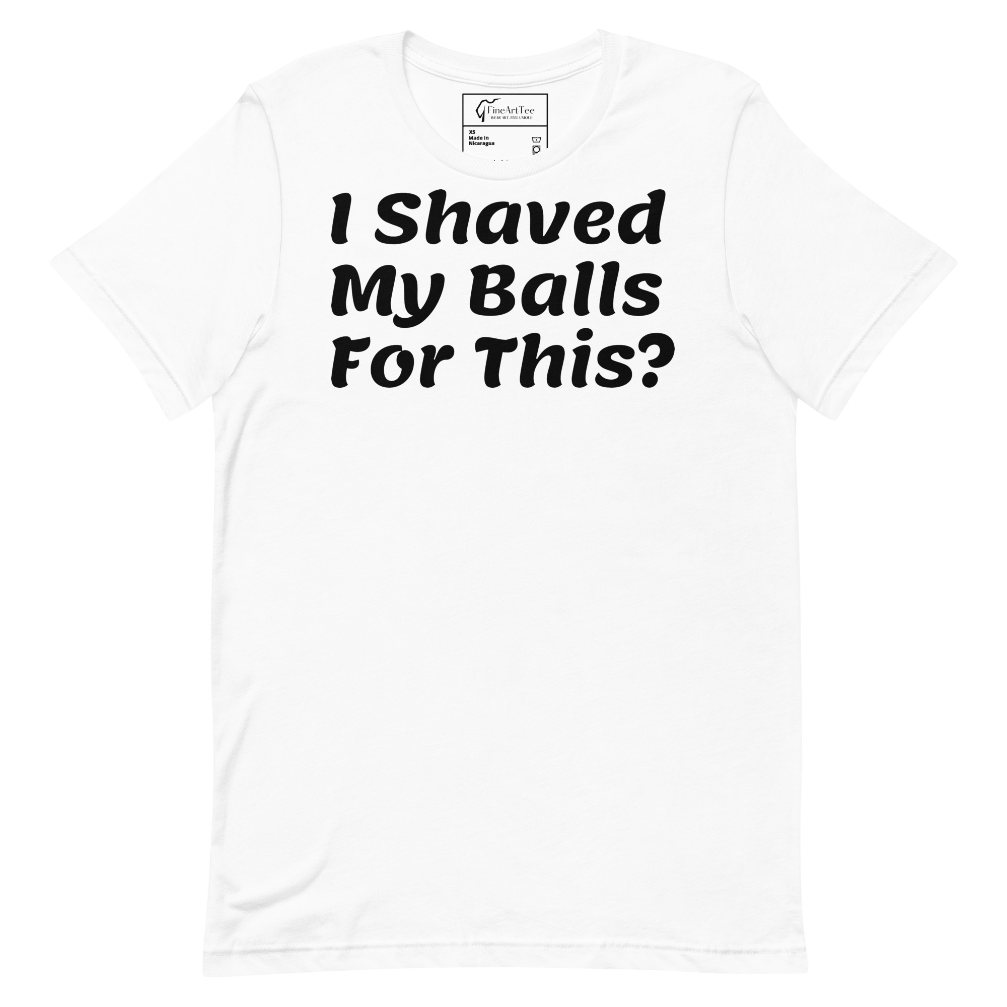Funny Hubie Halloween Mom Shirt - I Shaved My Balls For This T-Shirt