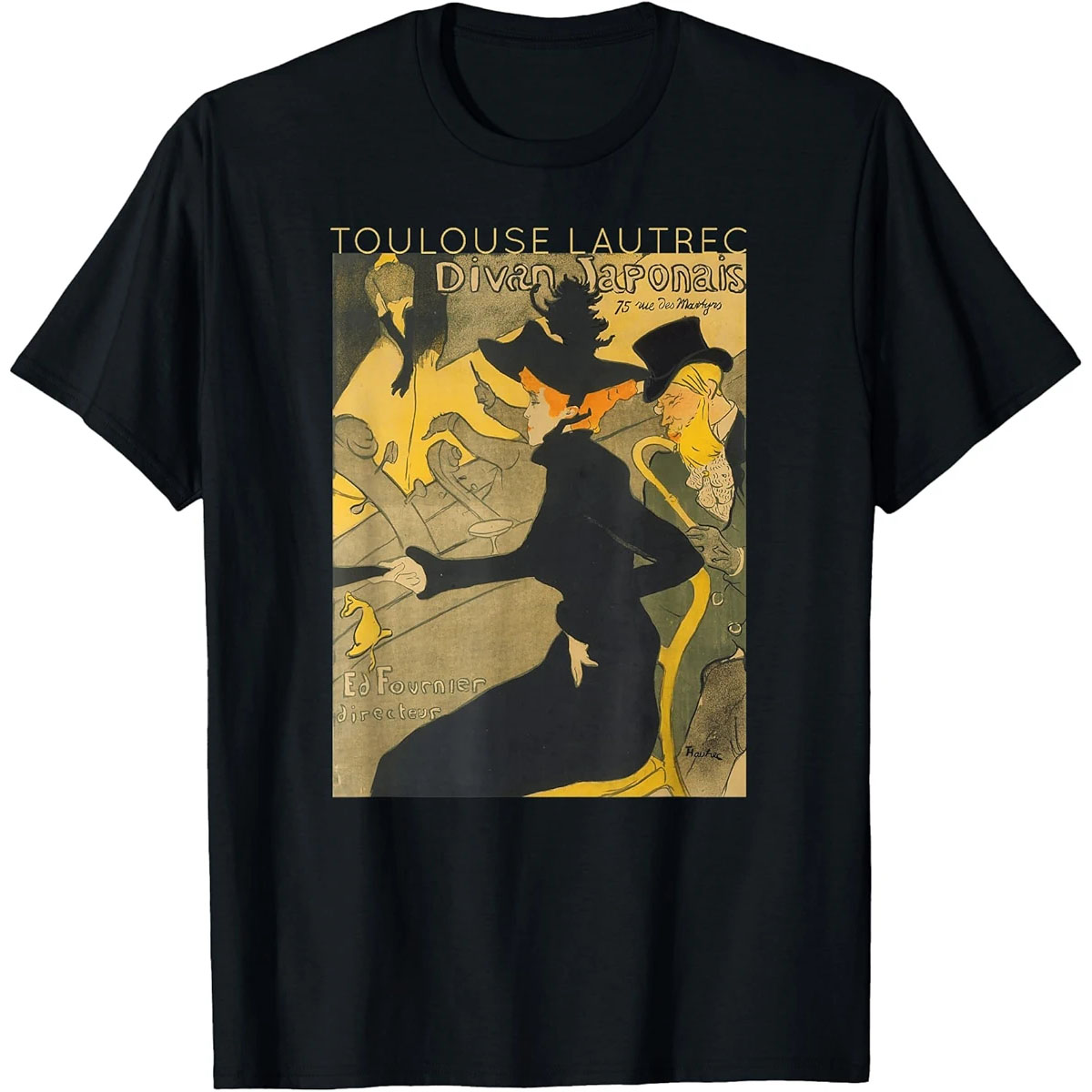 Henri de Toulouse-Lautrec Divan Japonais T-Shirt