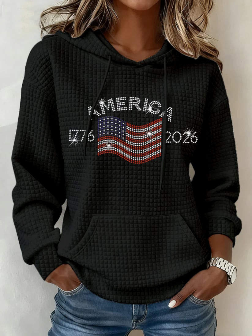 America 250 Years 1776 2026 Hoodie Fourth Of July Outfits Independence Day Gift Idea