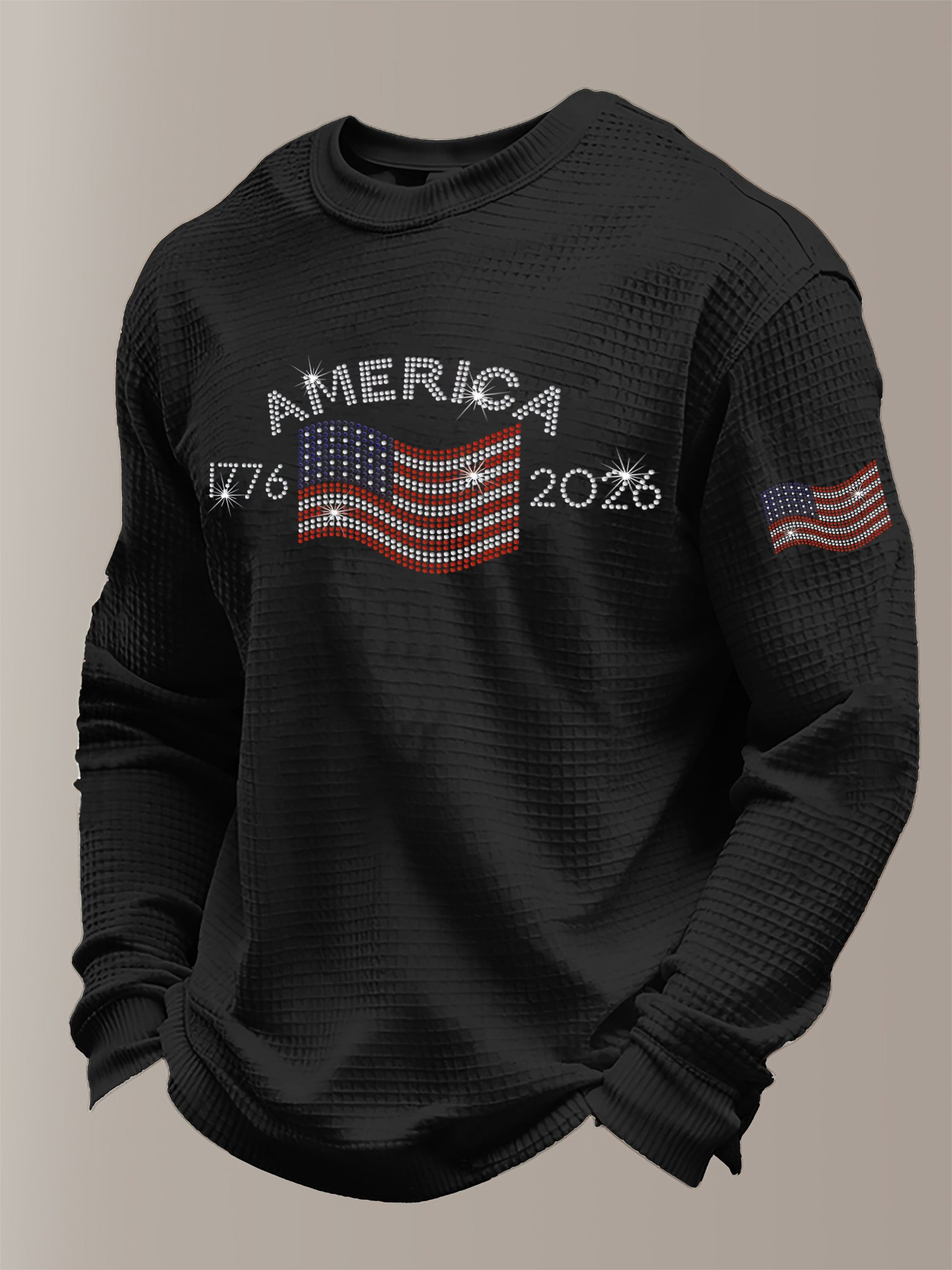 America 250 Years 1776 2026 Long Sleeve Shirt Fourth Of July Shirts Patriotic Presents