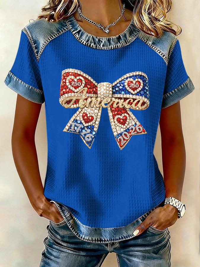 America 250 Years 1776 2026 Shirt 4th Of July Attire For Women Independence Day Gift