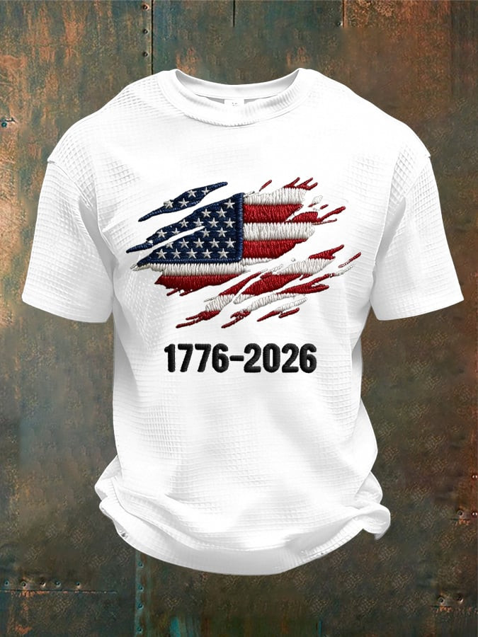 America 250 Years 1776 2026 Shirt American Flag Outfit For Men Independence Day Gift