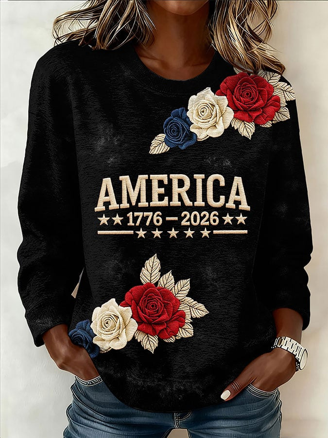 America 250 Years 1776 2026 Sweatshirt 4Th Of July Wear Independence Day Apparel
