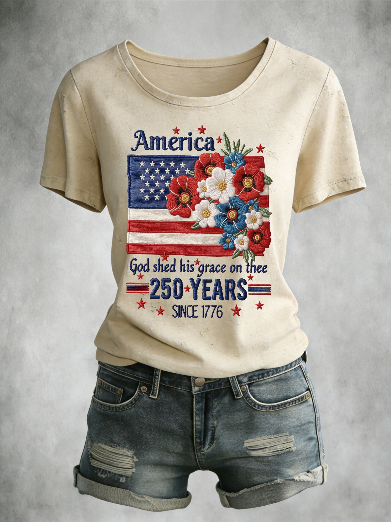 America 250 Years Since 1776 Shirt American Flag Outfit For Women Gifts For 4Th Of July