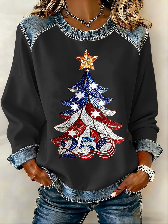 American 250 Years Sweatshirt Ideas For The Fourth Of July Independence Day Gift For Her