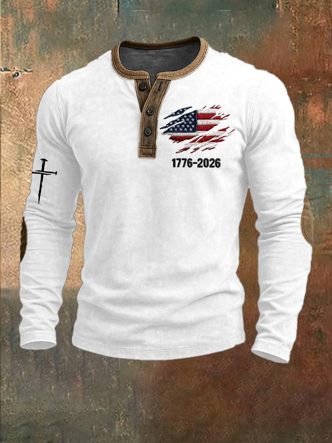 American Flag 250 Years 1776 2026 Button Long Sleeve Shirt 4Th Of July Clothes Patriotic Gifts American Flag 250 Years 1776 2026 Button Long Sleeve Shirt 4Th Of July Clothes Patriotic Gifts