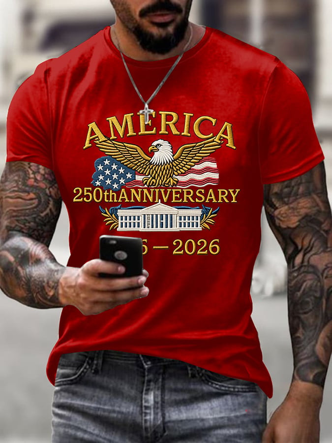 Eagle America 250Th Anniversary Shirt 1776 2026 4Th Of July Tee Patriotic Gifts For Husband Eagle America 250Th Anniversary Shirt 1776 2026 4Th Of July Tee Patriotic Gifts For Husband