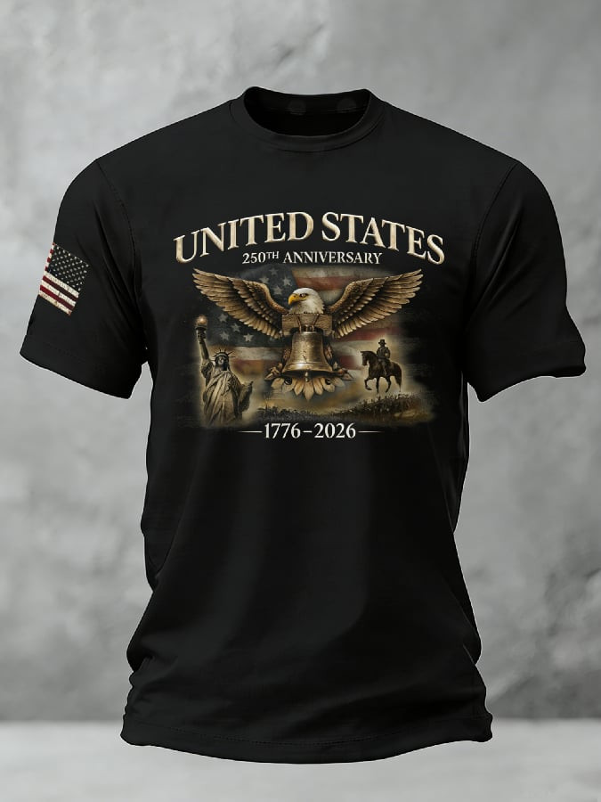 Eagle USA 250Th Anniversary 1776 2026 Shirt 4Th Of July Clothes Independence Day Outfits