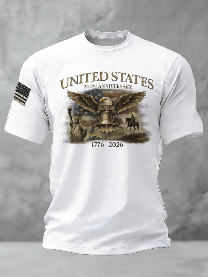 Eagle USA 250Th Anniversary 1776 2026 Shirt 4Th Of July Clothes Independence Day Outfits