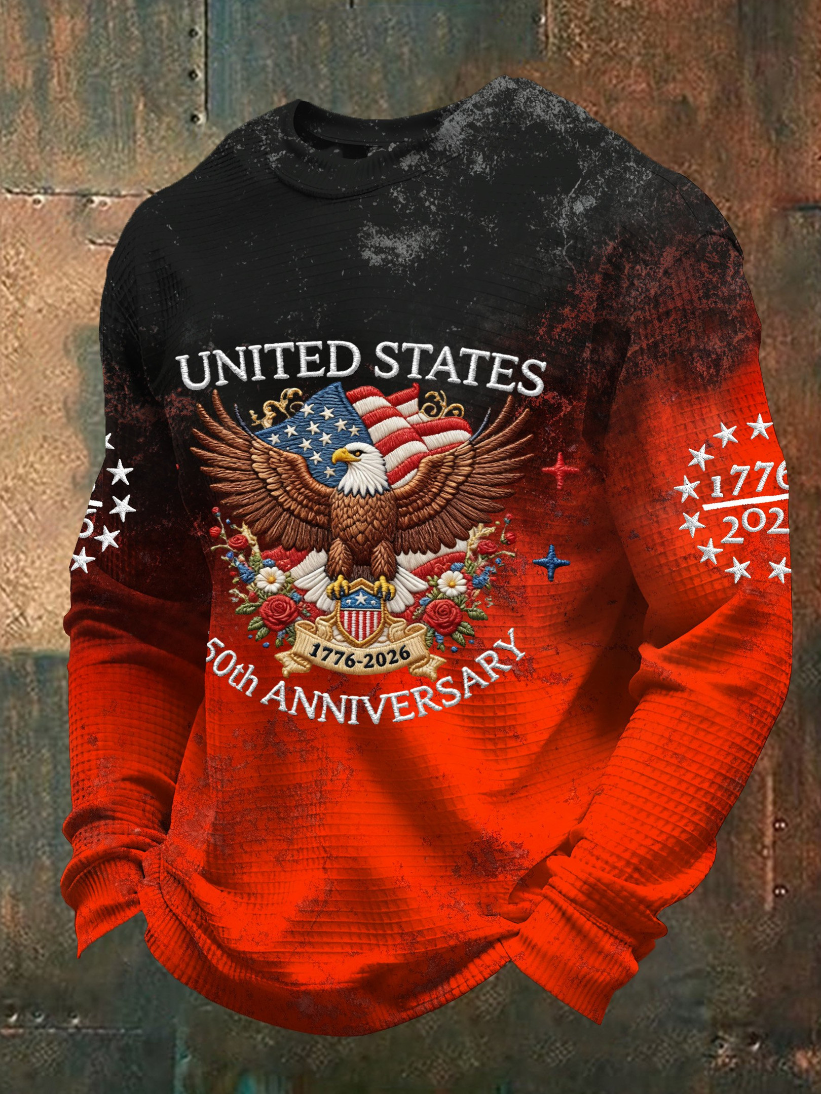 Eagle USA 250Th Anniversary Long Sleeve Shirt 4 Th Of July Clothes Patriotic Gifts Idea Eagle USA 250Th Anniversary Long Sleeve Shirt 4 Th Of July Clothes Patriotic Gifts Idea