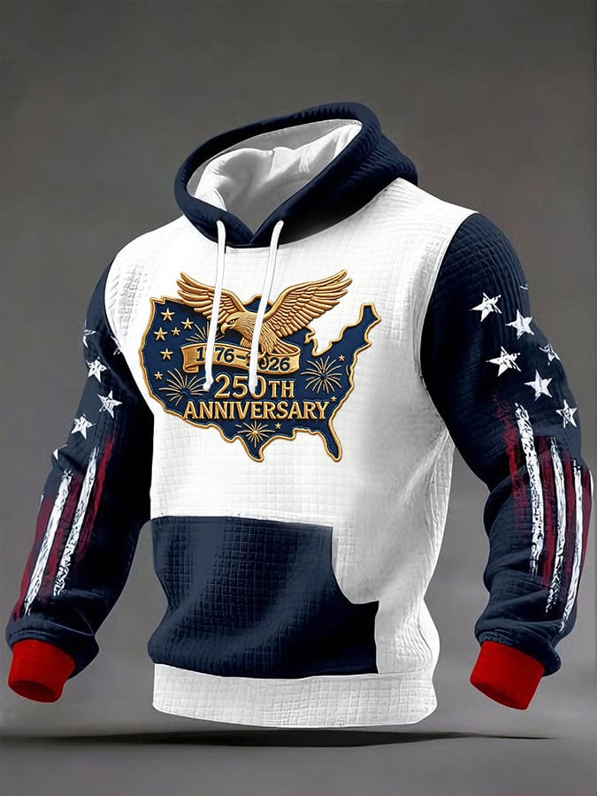 Eagle USA 250Th Anniversary Sweatshirt 4Th Of July Outfits Independence Day Clothes-1