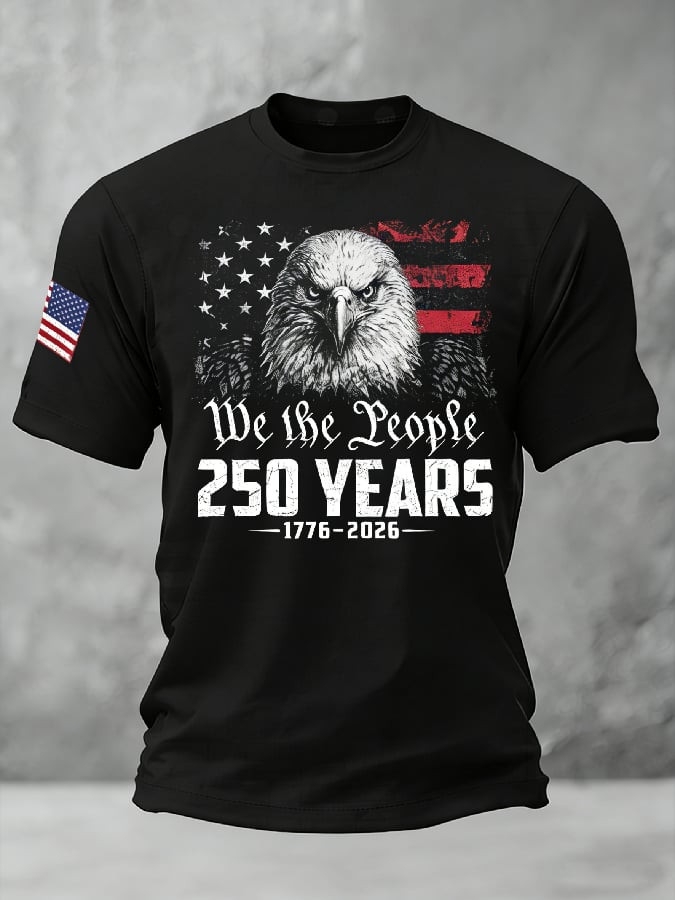 Eagle We The People 250 Years 1776 2026 Shirt American Flag Clothing Gifts For Family Eagle We The People 250 Years 1776 2026 Shirt American Flag Clothing Gifts For Family