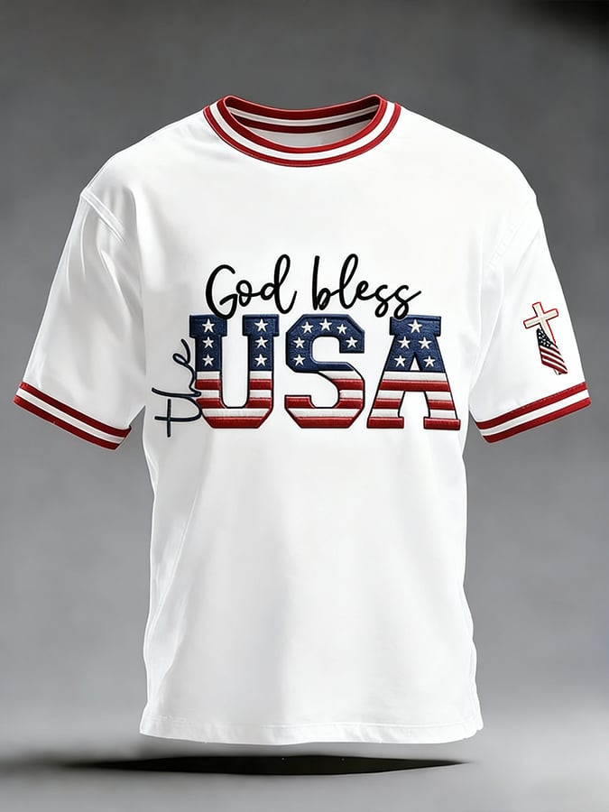 God Bless The USA Shirt Clothes For The Fourth Of July Independence Day Outfits