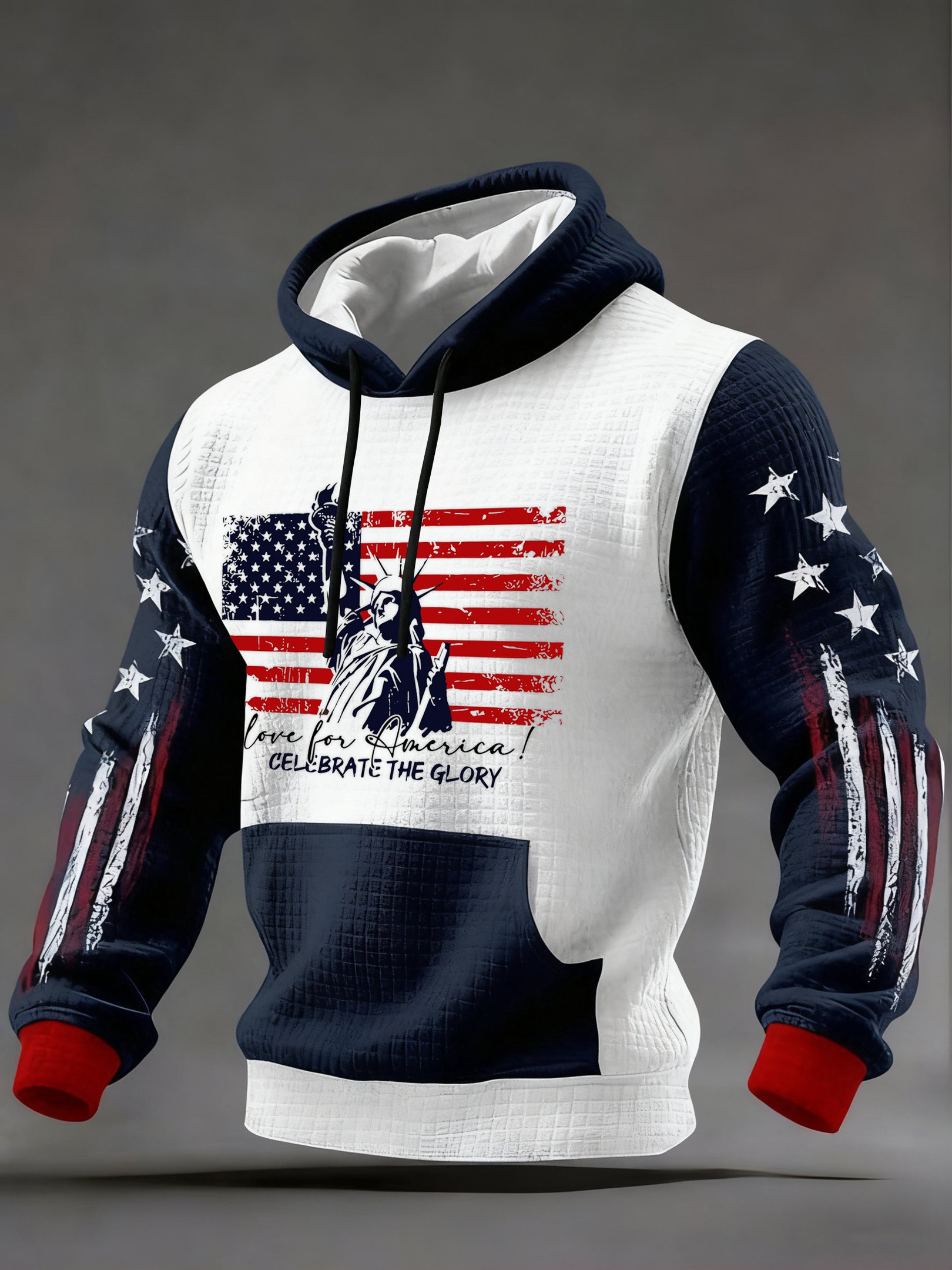 Love For America Celebrate The Glory Hoodie American Flag Hoodie Fourth Of July Outfits