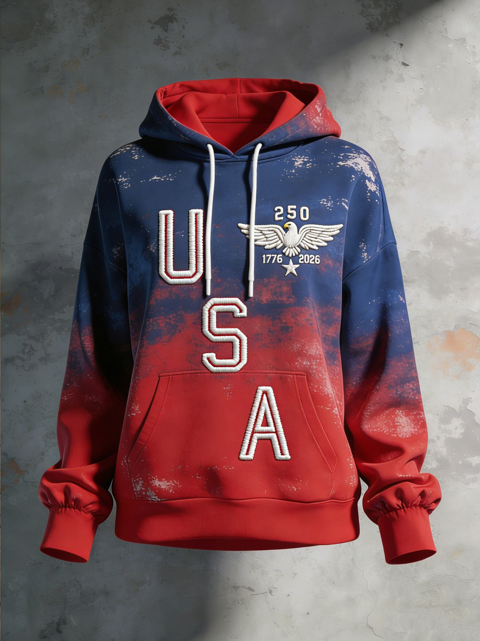 USA 250 Years 1776 2026 Hoodie Best 4th Of July Attire Independence Day Gift For Women