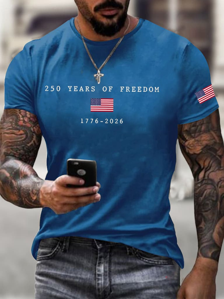 USA 250 Years Of Freedom Shirt 1776 2026 American Flag Shirt Independence Day Apparel USA 250 Years Of Freedom Shirt 1776 2026 American Flag Shirt Independence Day Apparel