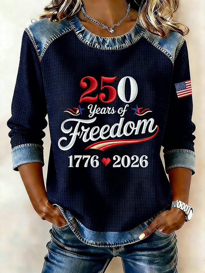 USA 250 Years Of Freedom Sweatshirt 1776 2026 Semiquincentennial Sweatshirt Patriotic Gifts