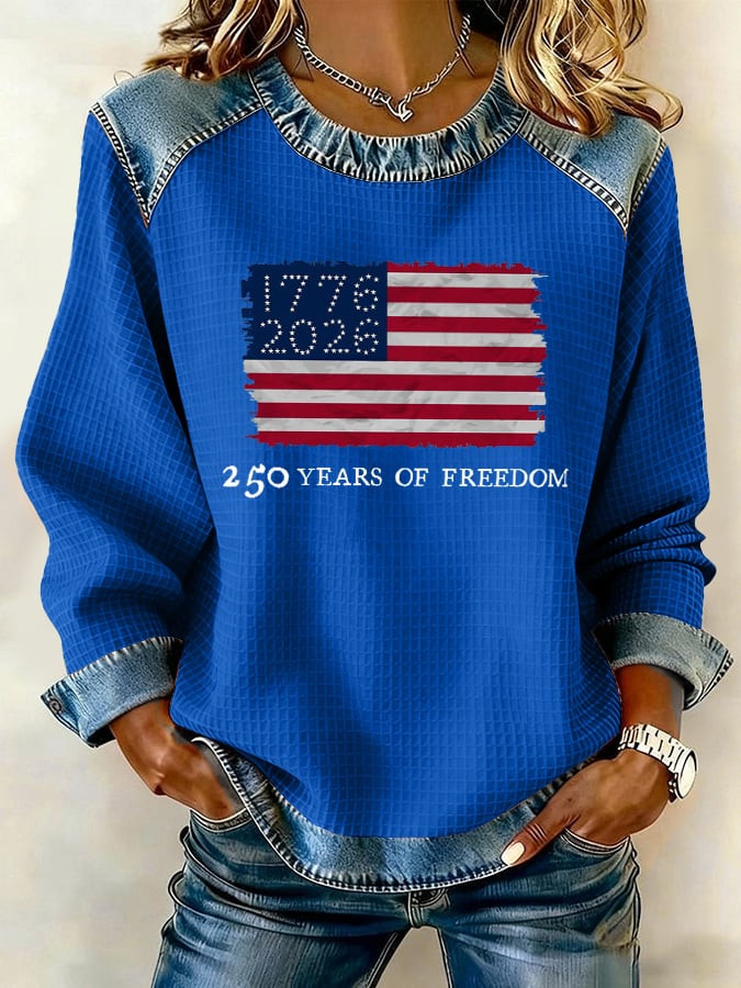 USA 250 Years Of Freedom Sweatshirt Fourth Of July Outfits Independence Day Gift Idea USA 250 Years Of Freedom Sweatshirt Fourth Of July Outfits Independence Day Gift Idea