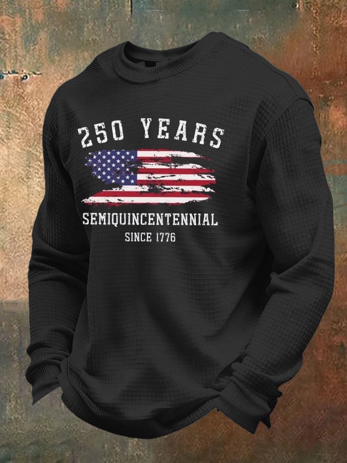 USA 250 Years Semiquincentennial Long Sleeve Shirt Fourth Of July Apparel Independence Day Gift