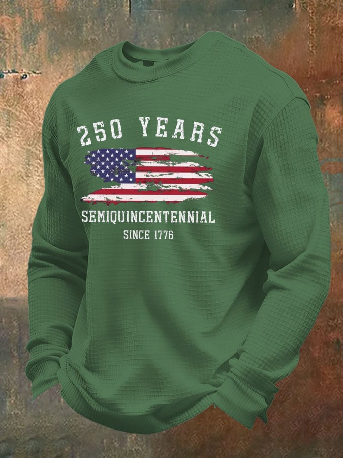 USA 250 Years Semiquincentennial Long Sleeve Shirt Fourth Of July Apparel Independence Day Gift