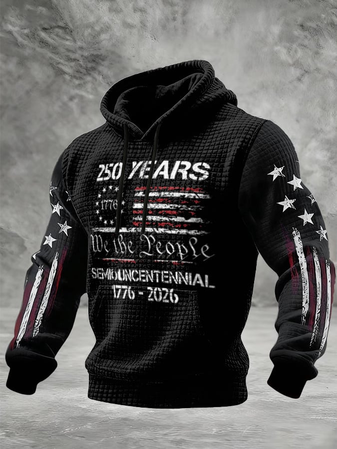 USA 250 Years We The People Hoodie Semiquincentennial Hoodie 4Th Of July Gifts Idea
