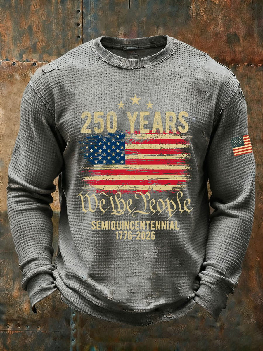 USA 250 Years We The People Long Sleeve Shirt Semiquincentennial Shirt Gift For Patriots