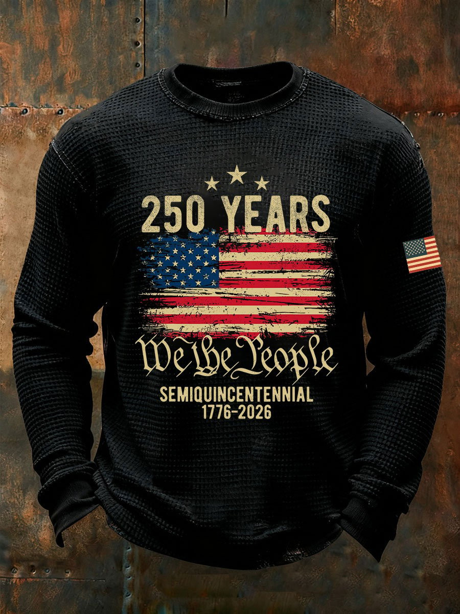 USA 250 Years We The People Long Sleeve Shirt Semiquincentennial Shirt Gift For Patriots