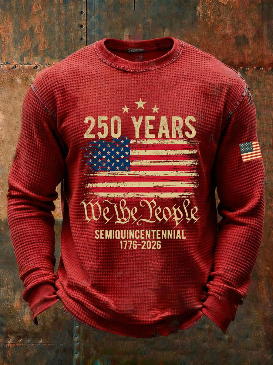 USA 250 Years We The People Long Sleeve Shirt Semiquincentennial Shirt Gift For Patriots