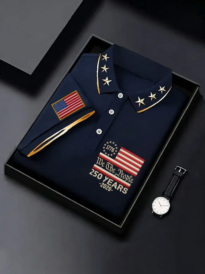 USA 250 Years We The People Polo Shirt Independence Day Shirts Ideas For The Fourth Of July