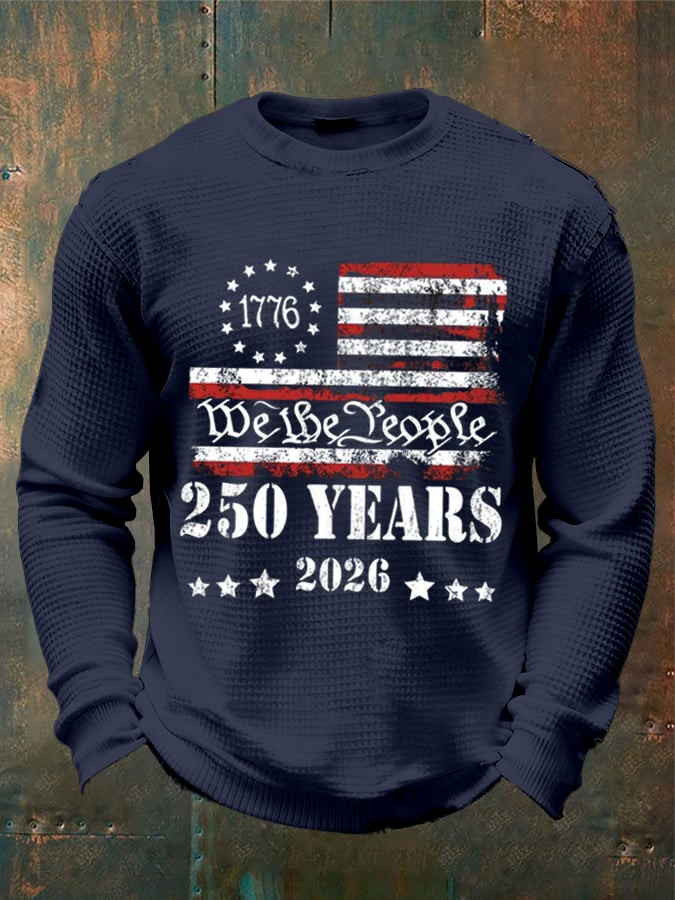 We The People 250 Years Long Sleeve Shirt 4Th Of July Clothes Patriotic Apparel Gifts Idea