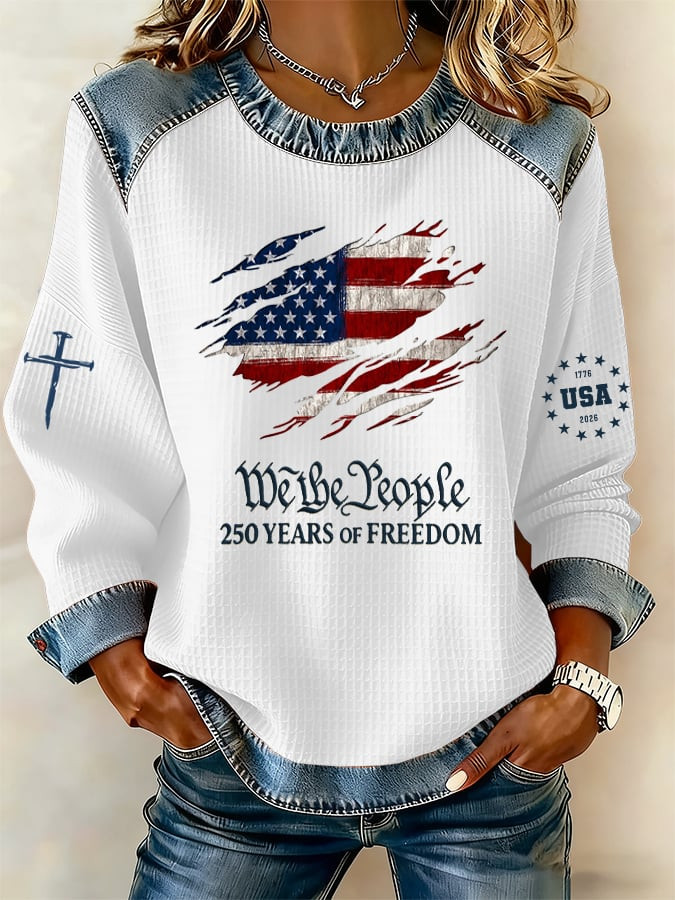 We The People 250 Years Of Freedom Sweatshirt 4Th Of July Outfits Gift For Patriots We The People 250 Years Of Freedom Sweatshirt 4Th Of July Outfits Gift For Patriots